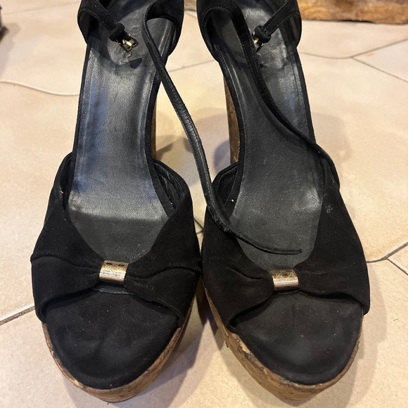 Preowned GUCCI wedges size 40 - Picture 3 of 4